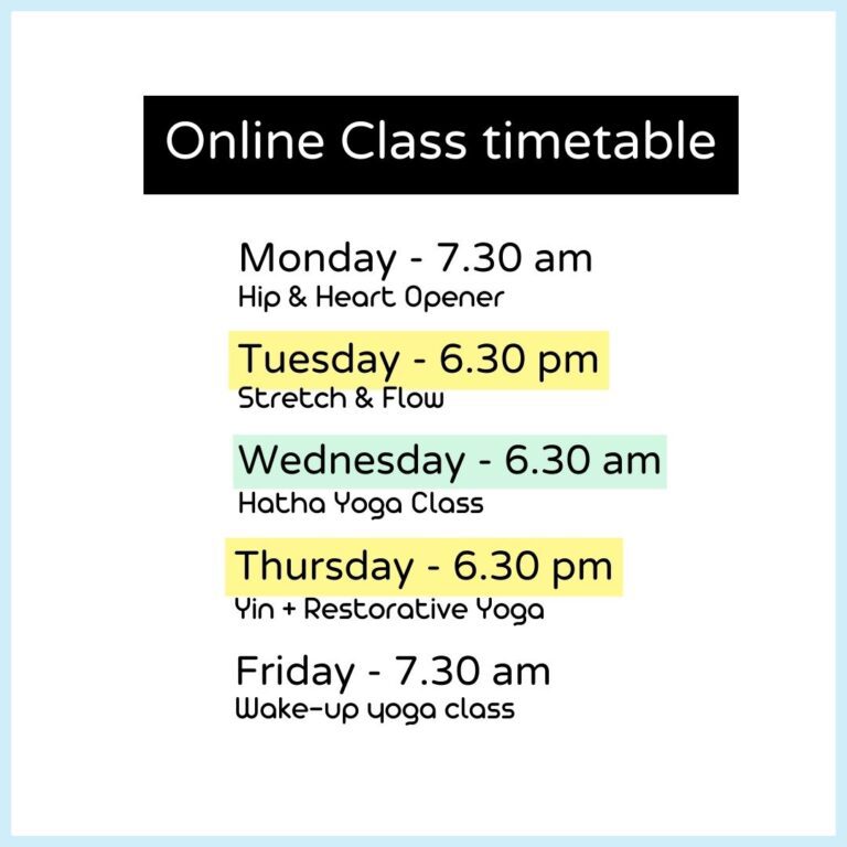 Online Class timetable website 1