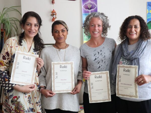 Reiki Level 1 certificates